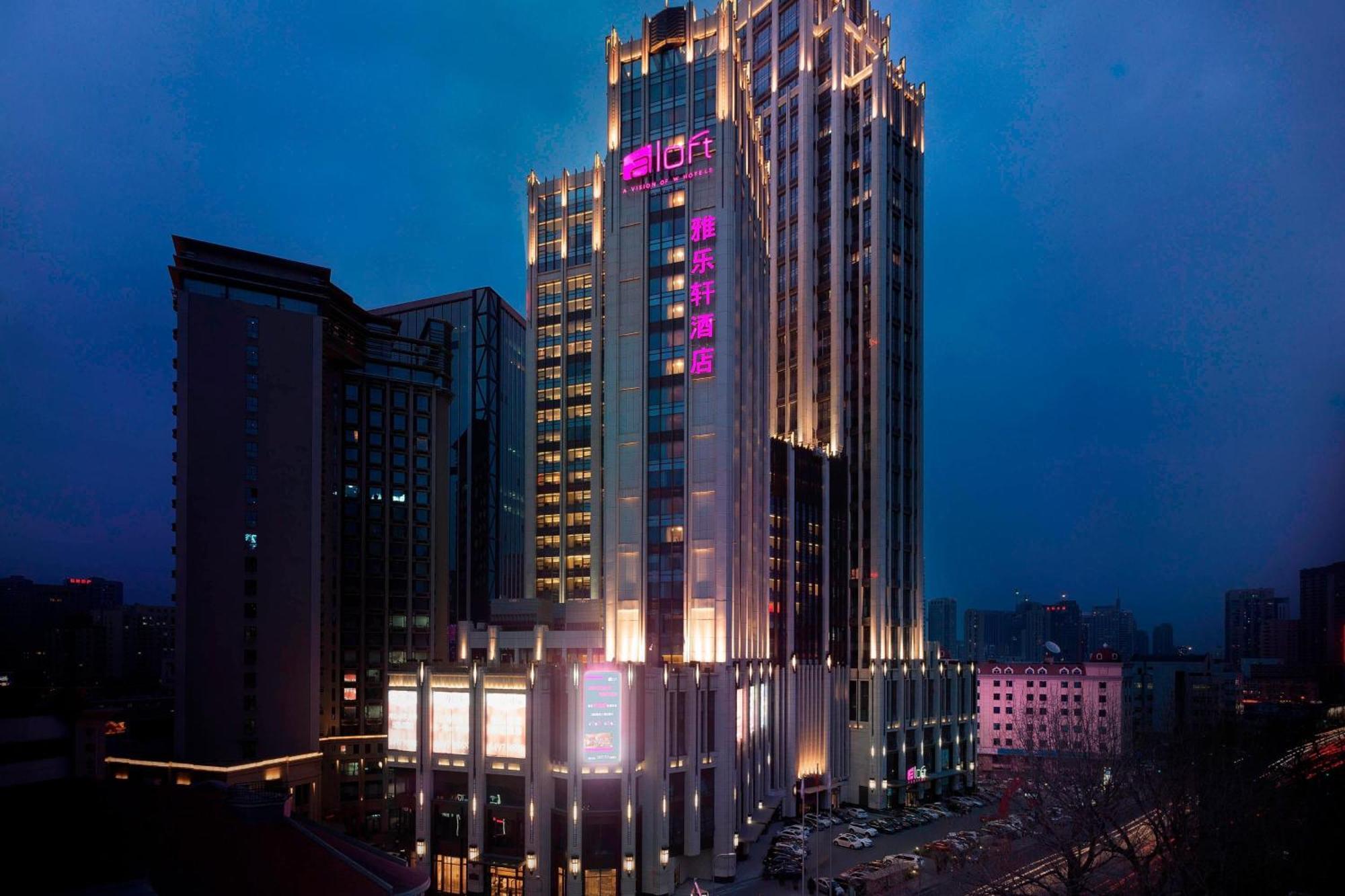 Aloft Dalian Hotel Eksteriør billede